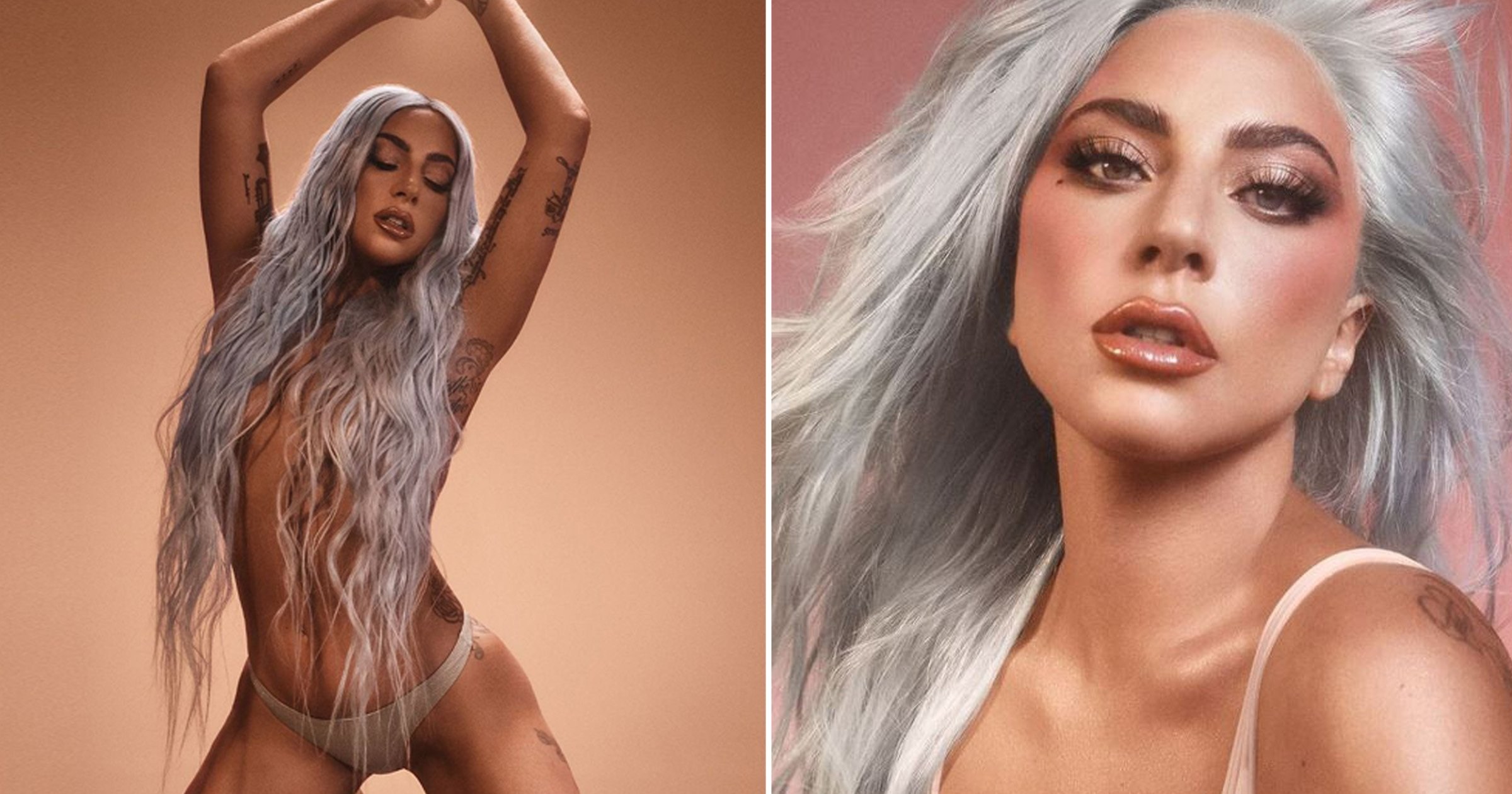 Lady Gaga Slays In Topless Photoshoot For Haus Laboratories Beauty Line