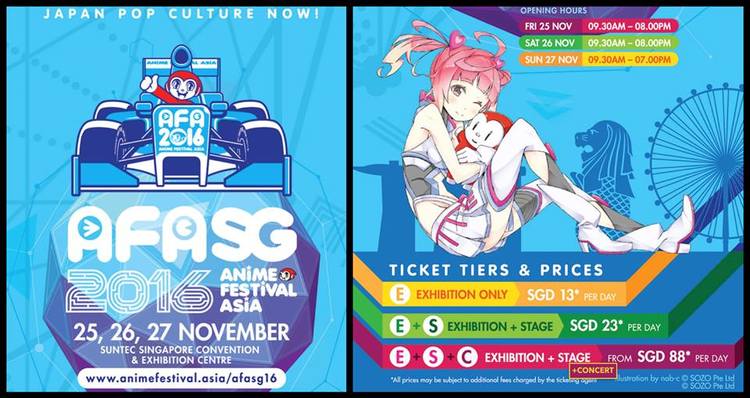 Anime Festival Asia (AFA) Creators Super Fest 2023 | Things to do in  Singapore