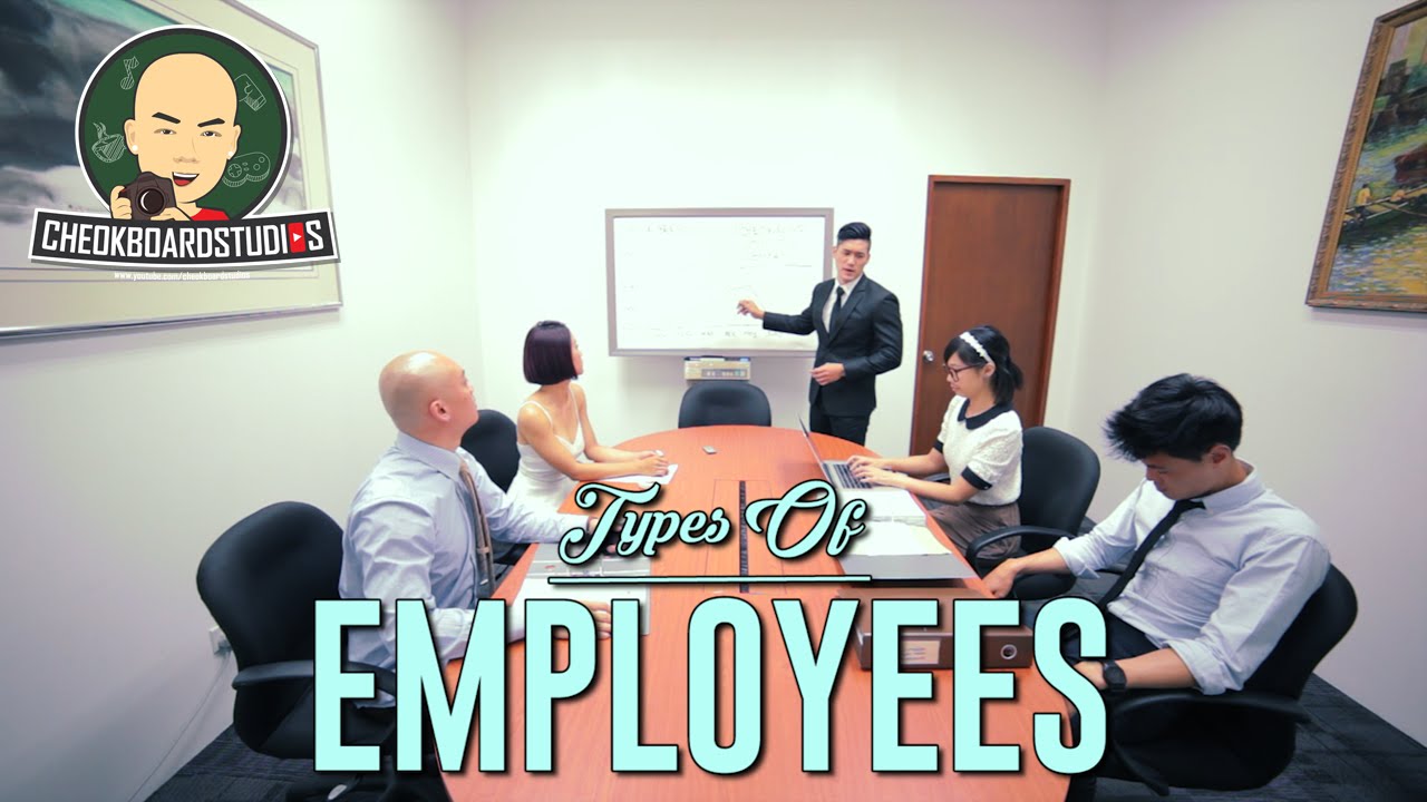 Types of employees at work in Singapore!