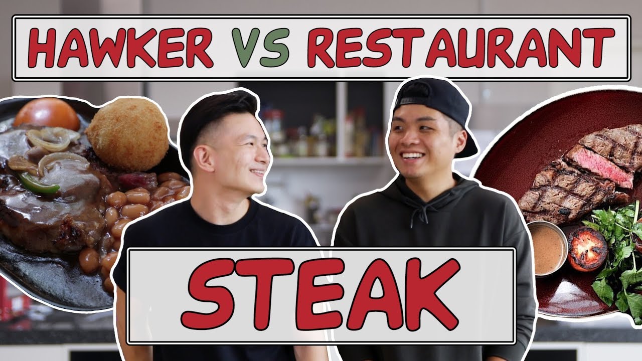 Hawker vs Restaurant Steaks? Which one is better!