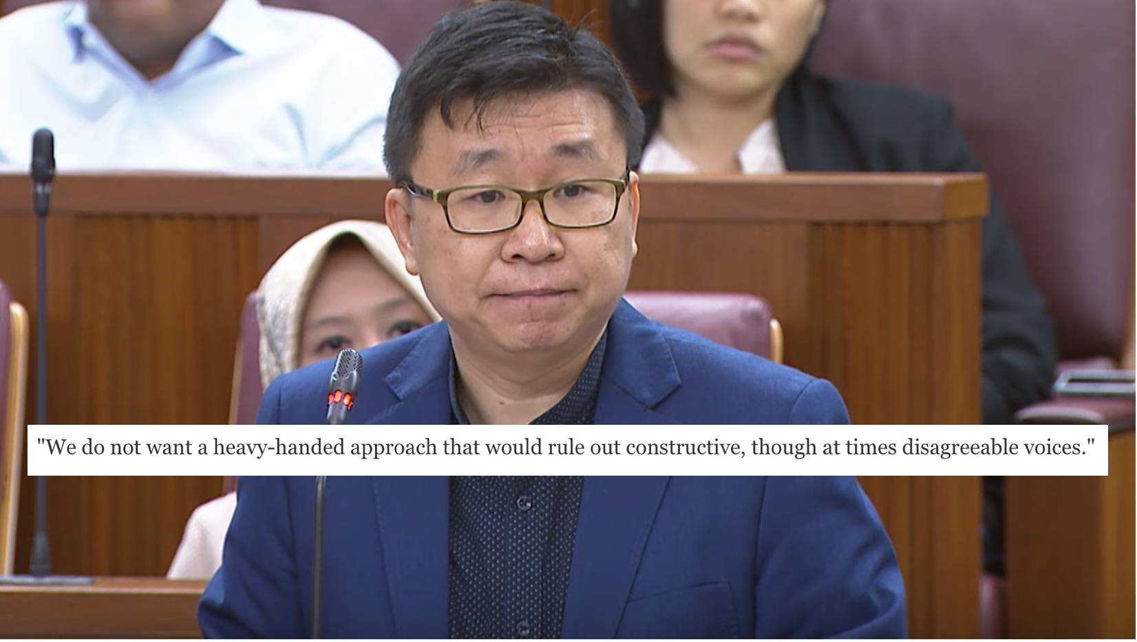 We hope the Select Committee on fake news pays attention to NMP Kok Heng Leun’s speech