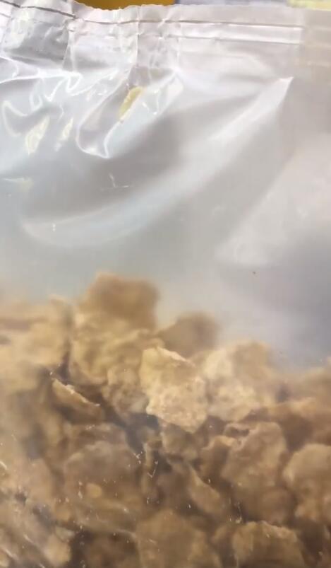 Gross! Maggots found in unopened bag of cereal that has not yet expired!