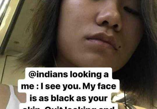 Netizens flame Chinese girl online for racist Instagram post