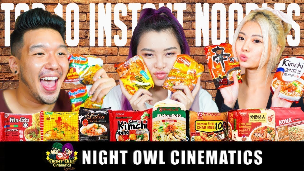 SG reviews the top 10 instant noodles!
