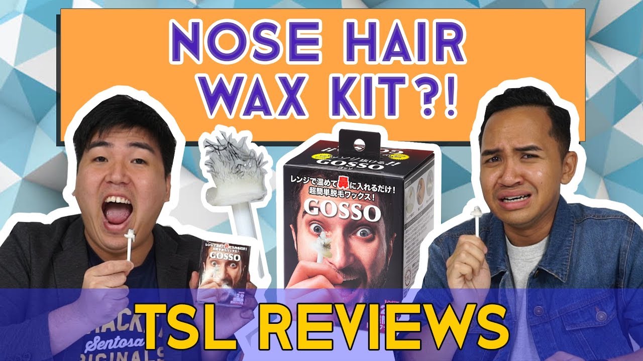 Singaporeans review a Nose hair wax kit?