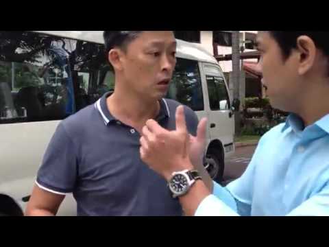 Singapore rude and vulgar gangster School Bus Driver!