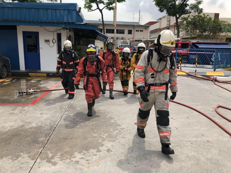 3 sent to hospital, about 100 evacuated after ammonia leak at Jurong West factory