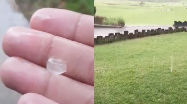 Hailstones reported in Yishun, Seletar, and Ang Mo Kio during last night’s heavy downpour