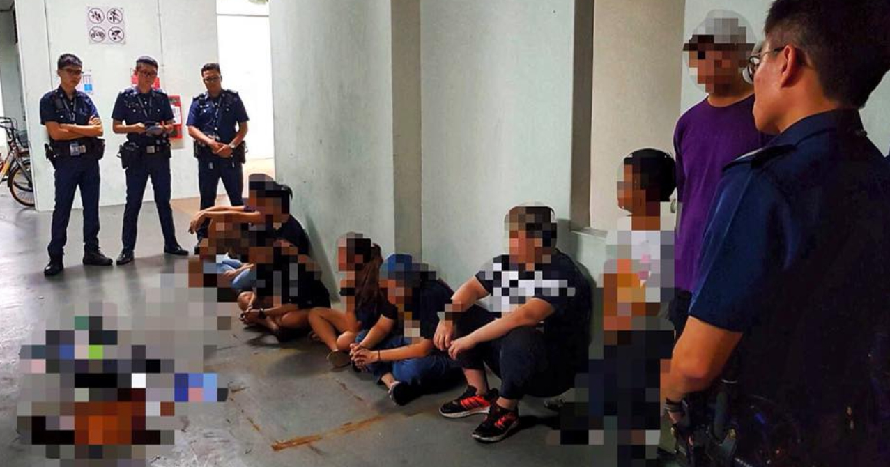 Hougang police tells gang members & public: We are the only gang & big brother