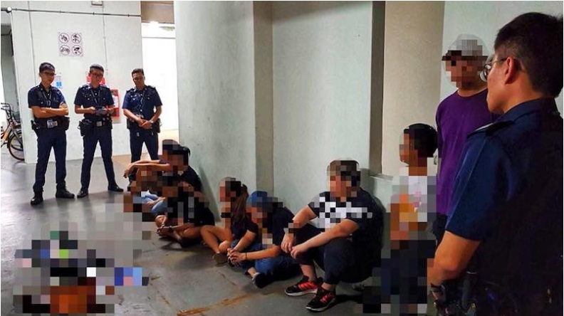 Hougang cops crack down on gang activities; proclaim to be the only gang that matters in the neighborhood