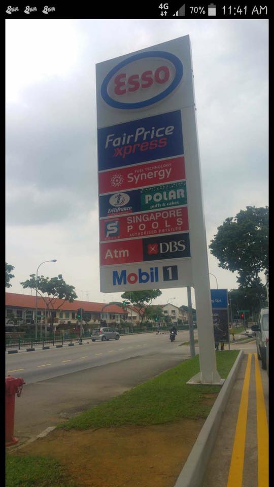 Petrol station also want you to huat!