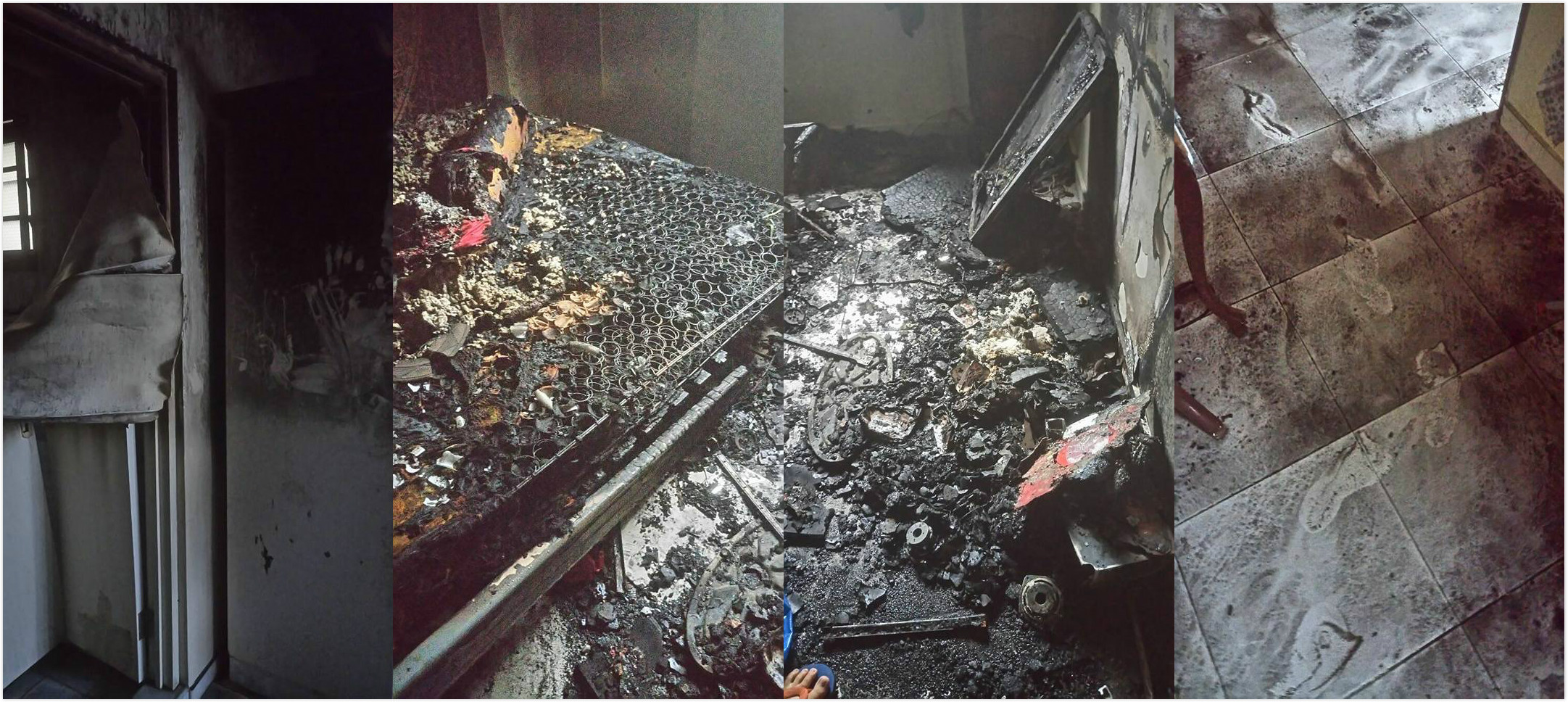 Her HDB home burned down: what is this girl going to do? 