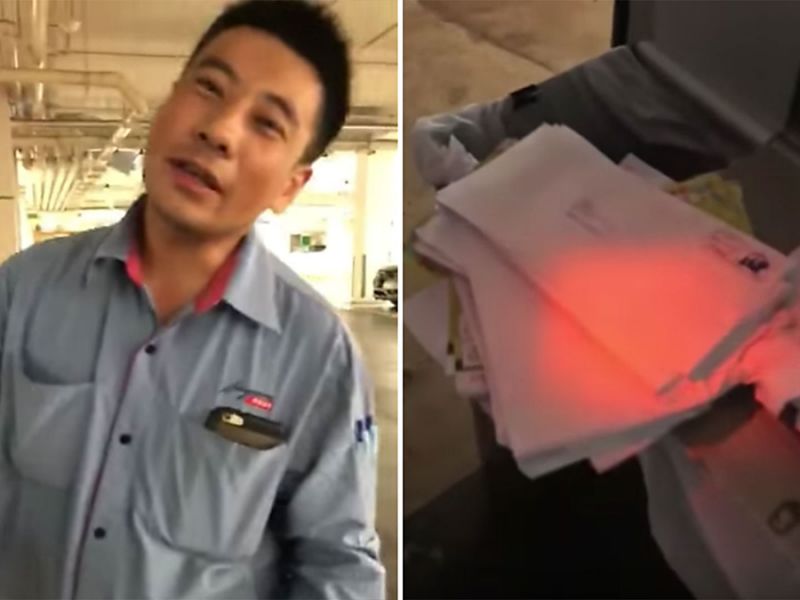 SingPost apologises over former employee caught discarding mail