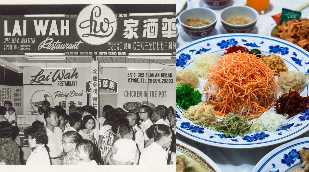 Yusheng popularised in S’pore in 1964. Shouting auspicious lo hei phrases? No one knows.