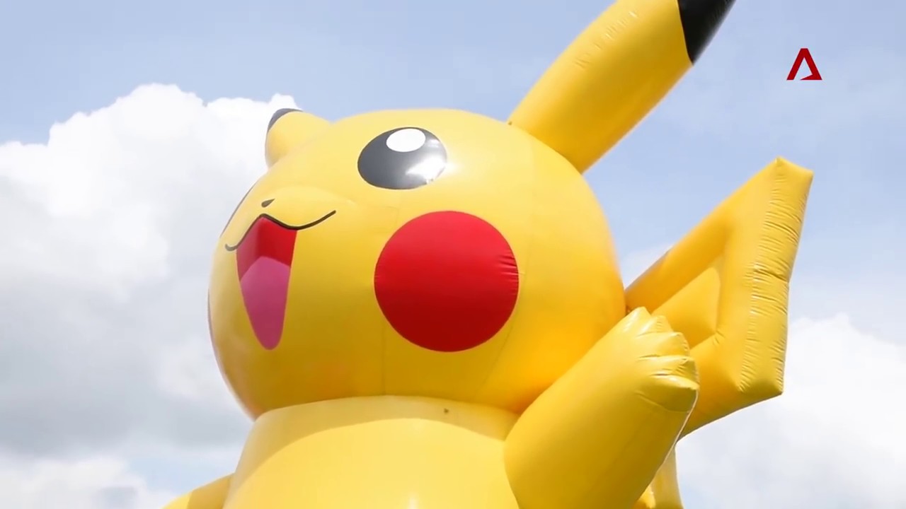 3000 attendees turned up for pokemon run carnival in Singapore