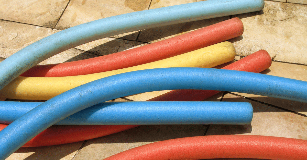 Rattlesnakes found in pool noodles prompts warning from fire department