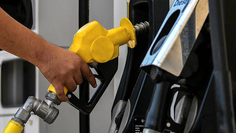 Petrol prices up 2 sen, diesel 6 sen