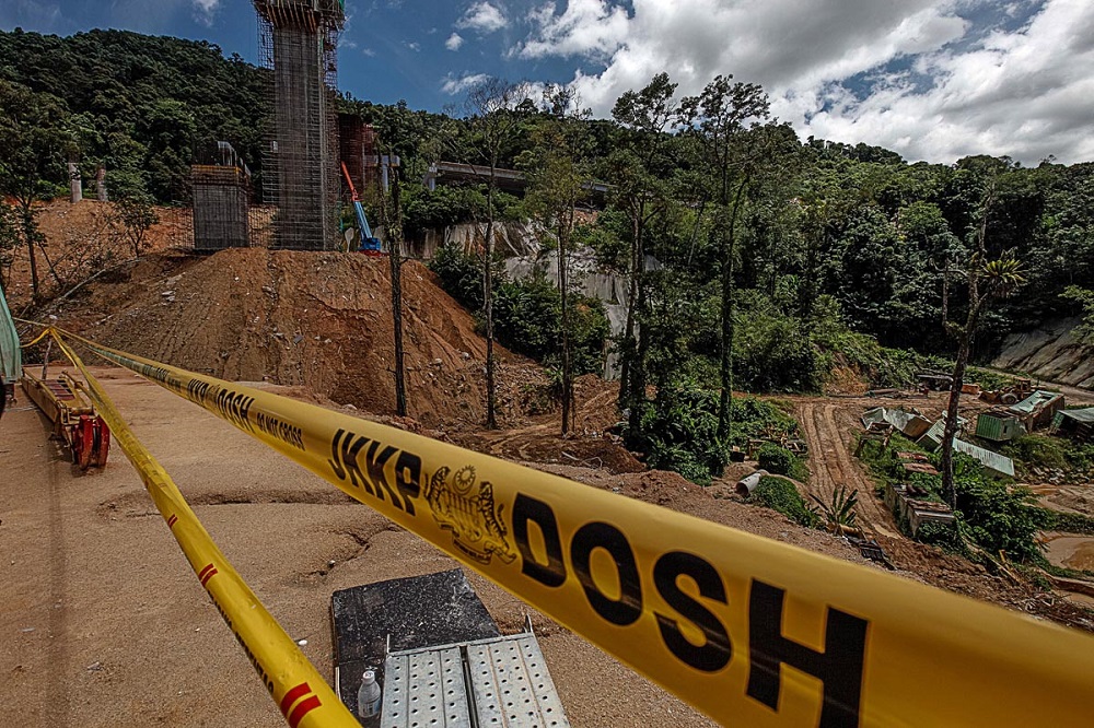 Contractor for Penang paired road projects gets RM22,000 fine for neglecting worksite safety