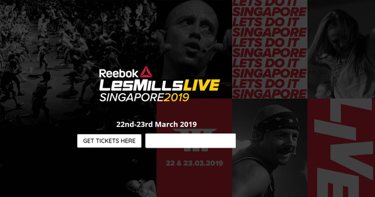 reebok les mills live singapore 2019