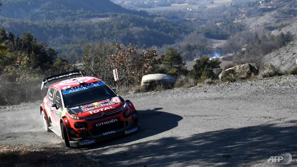 Motor Rally: Champion Ogier powers into Monte Carlo lead