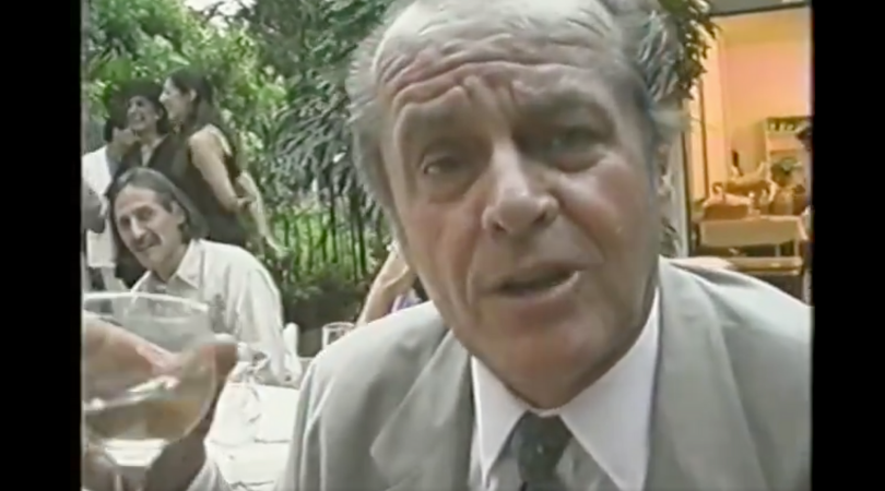 Here’s an old home video of a drunk jack nicholson giving “advice” at a wedding