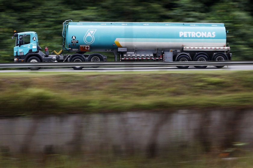 Petronas says fire at east Malaysian gas pipeline under control