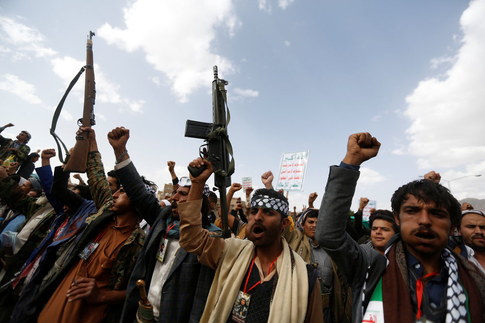 Yemen’s Houthis say they have hit Saudi Arabia’s King Khalid air base