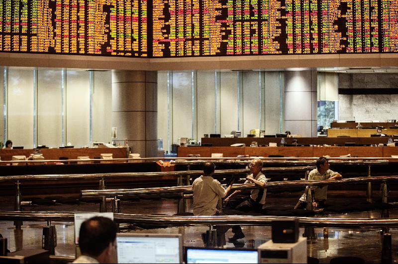 一度跌14.38点‧马股收市挫11.69点