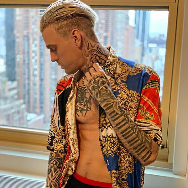 Aaron Carter’s girlfriend arrested for domestic violence, he claims she choked him  