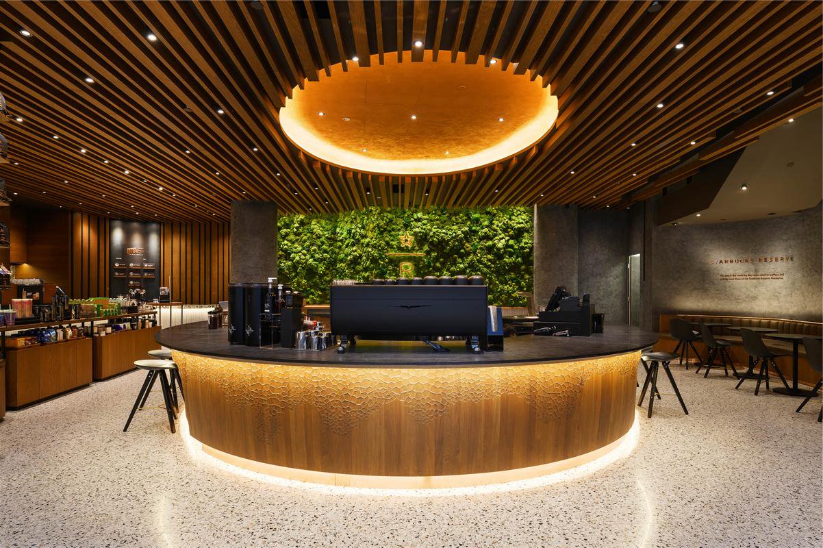Starbucks Just Opened At Jewel Changi Airport And It Looks Like A Modern Art Museum