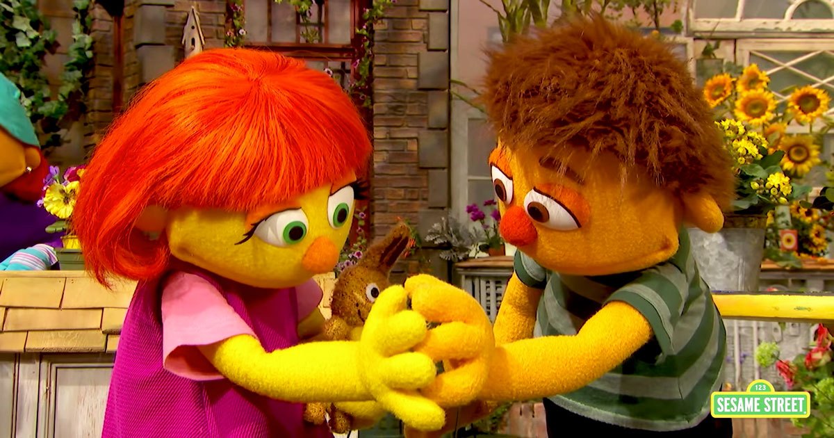 Sesame Street Teaches ‘How To Hug’ Kids With Autism