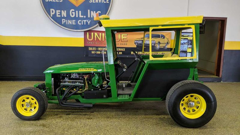 This John Deere Hot Rod Tractor Is Totally Unique