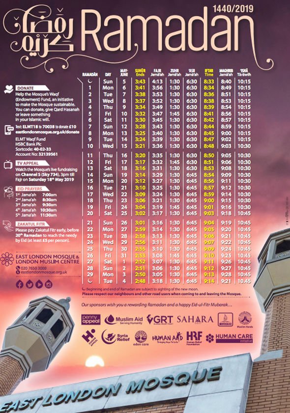 Ramadan 2019 dates: When does Ramadan start? What time is Iftar this year?