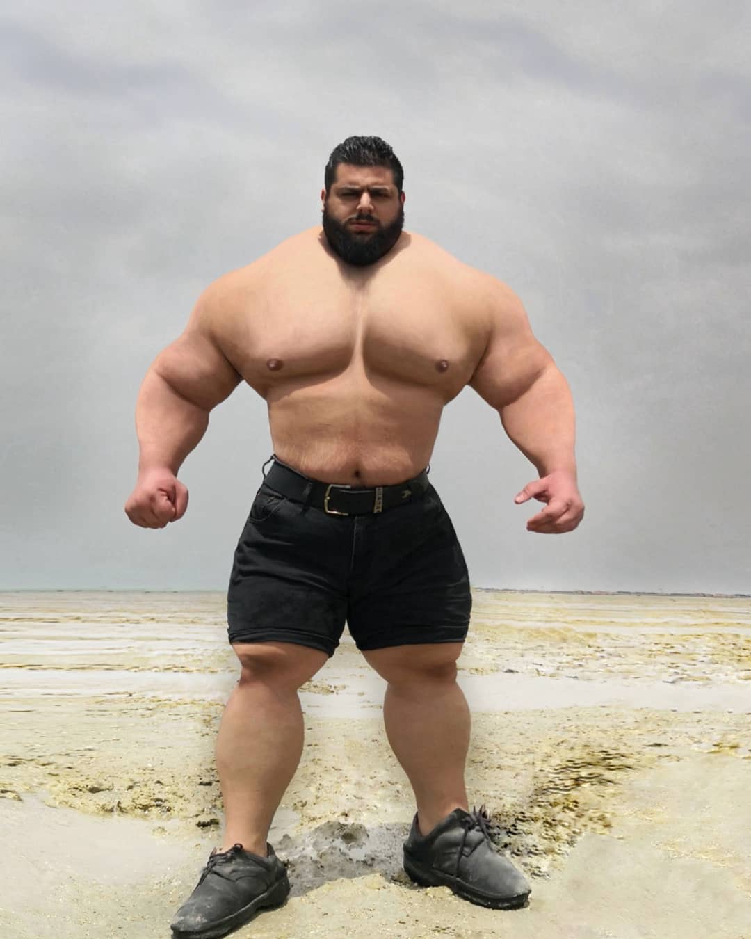Bodybuilder Nicknamed 'The Iranian Hulk' Announces His MMA Debut
