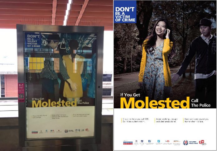 Clinical psychologist asks why SPF’s crime prevention posters targets victims instead of potential culprits