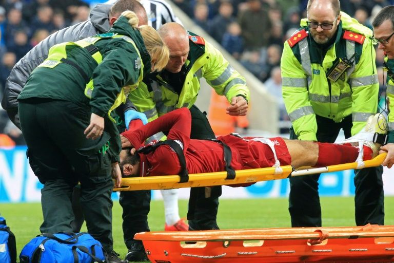Concussed Salah out of Liverpool's Champions League clash against Barcelona