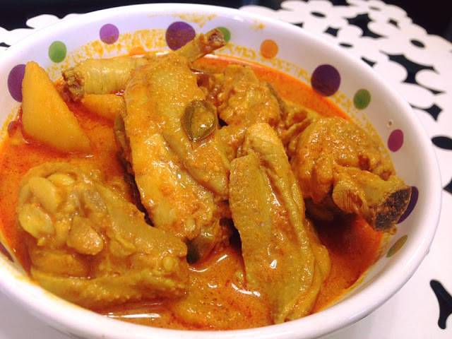 咖喱鸡食谱+制作过程