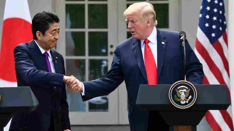 Trump discusses N.Korea with Japan’s Abe after tests