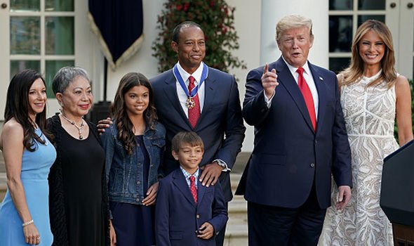 Tiger Woods faces BACKLASH over White House Medal of Freedom ceremony - 'a big STAIN'