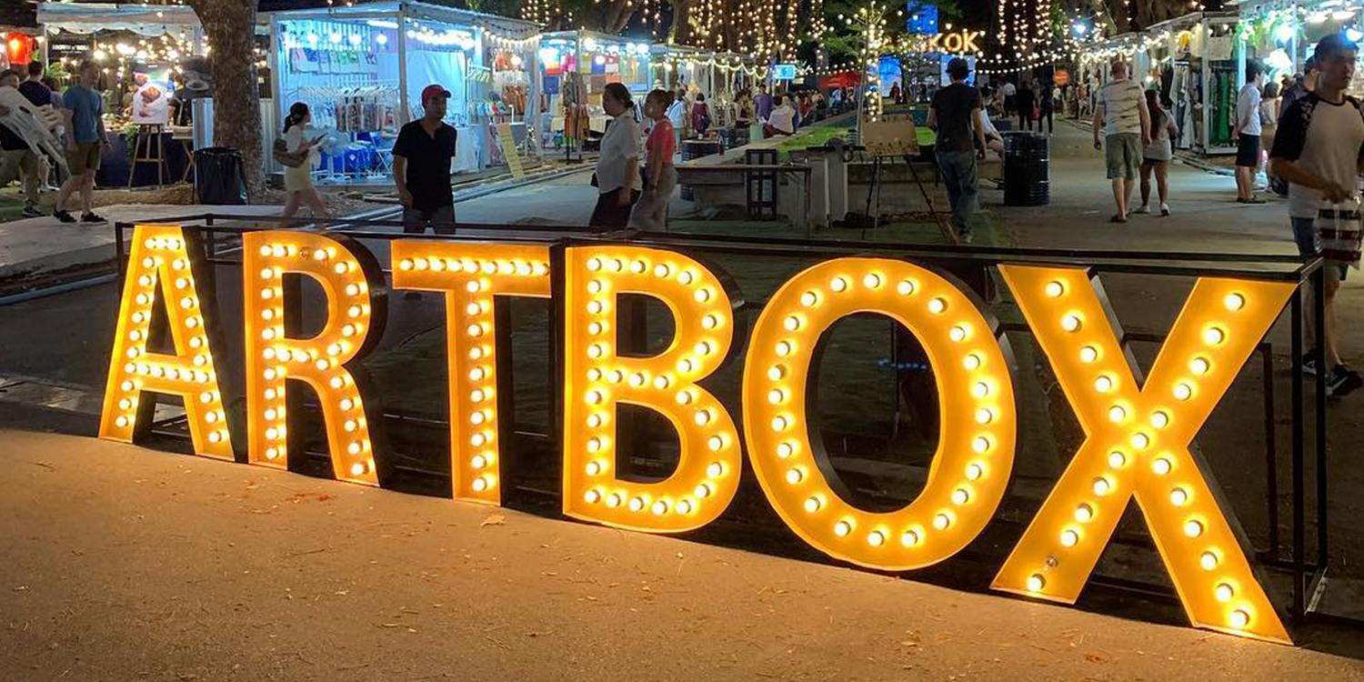 Artbox in Bangkok now a permanent market at sukhumvit till Nov 2019