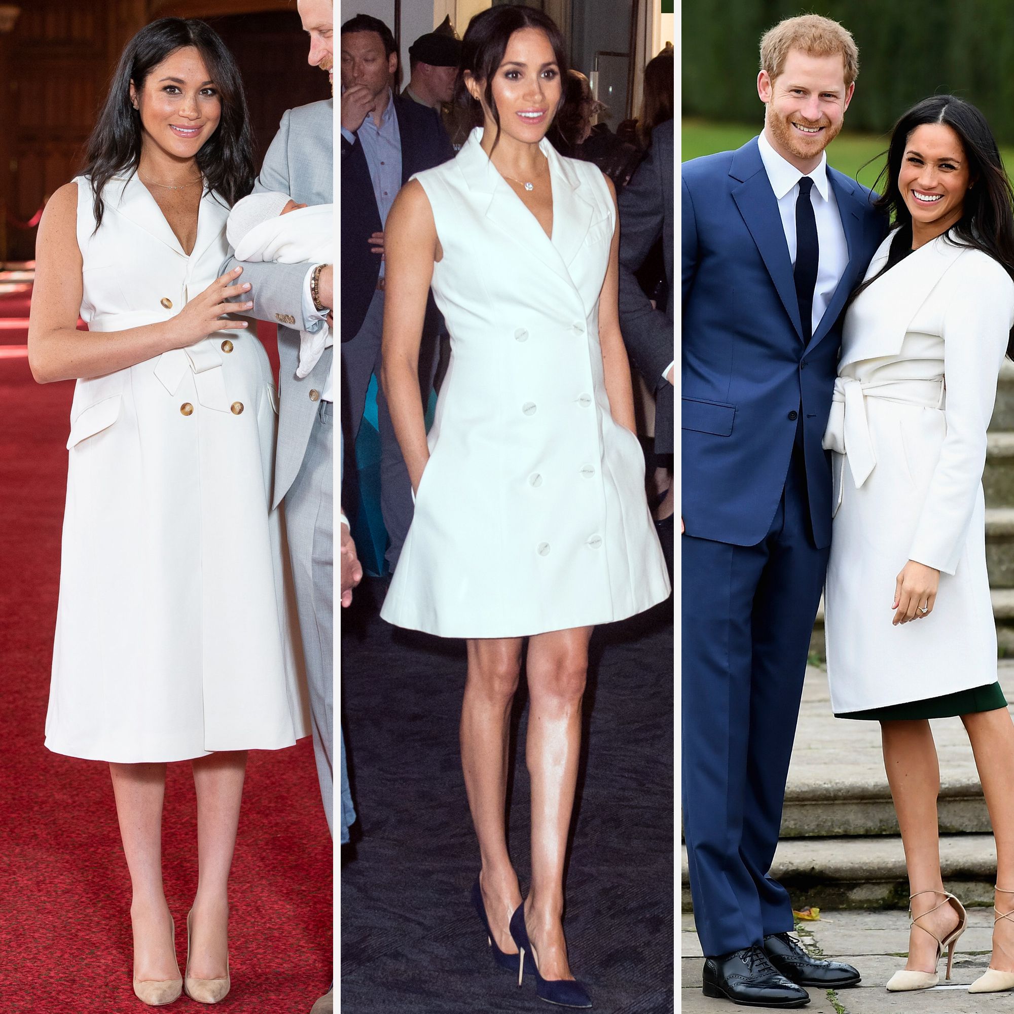 Meghan Markle Is Obsessed with Trench Coat Dresses and So Are We