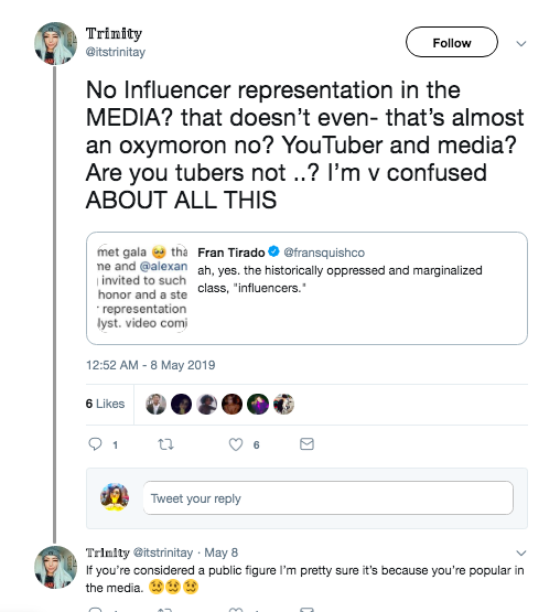 People React To James Charles' Call For "Influencer Representation"