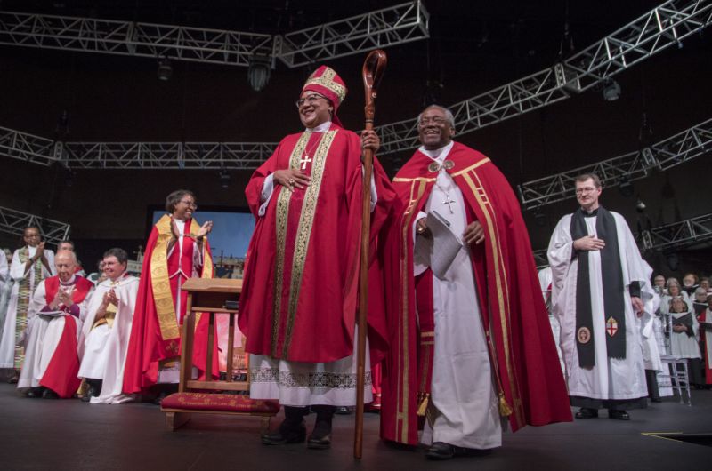 Former lawyer becomes first black female episcopal bishop in the south