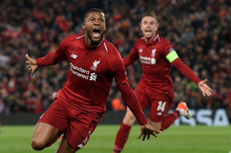 Liverpool season deserves a trophy, says Wijnaldum