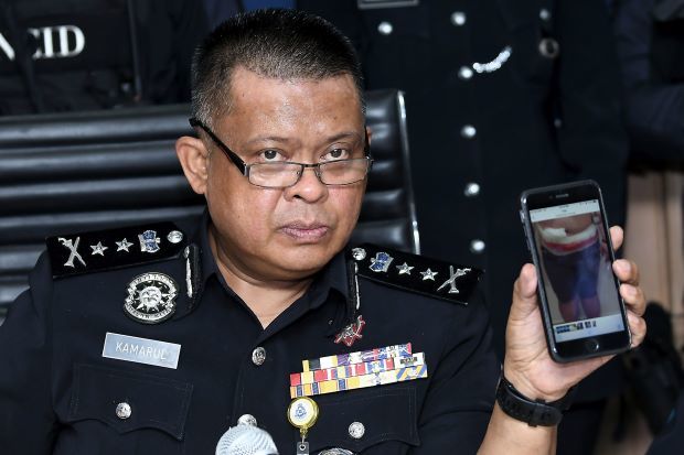Zaman mamat kamarul Johor police