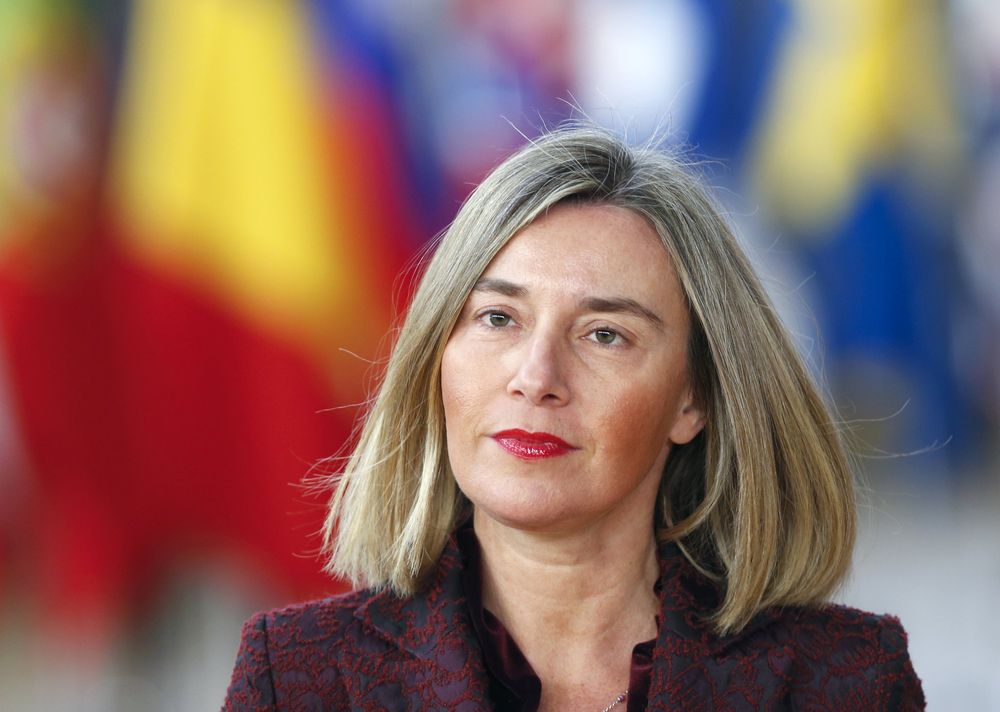 EU supports Iran nuclear deal, may talk to US's Pompeo, says Mogherini