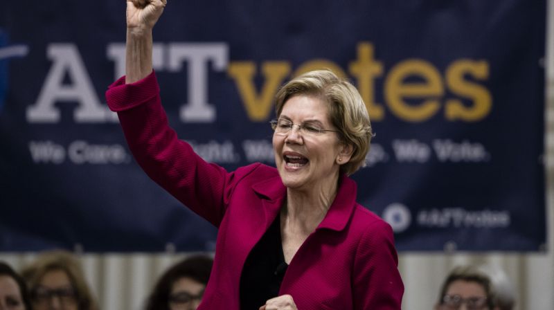 Elizabeth warren: Donald Trump jr. Is not 'above the law'