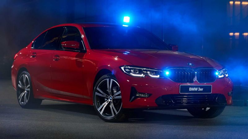 BMW 3 Series Stealth is for emergency services