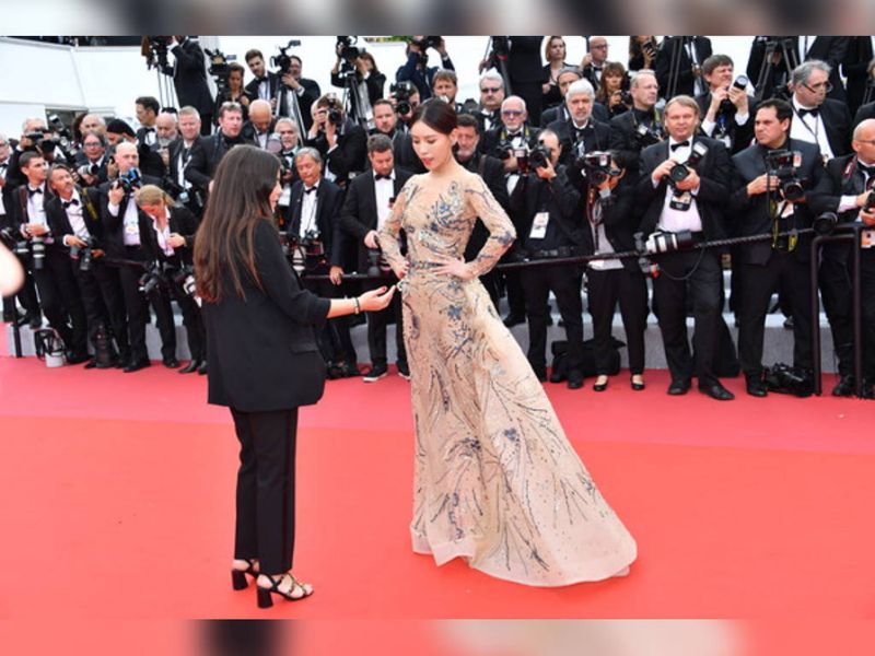 Shi Yanfei explains Cannes red carpet controversy