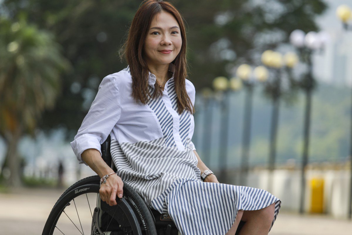 Designer overcomes personal tragedy that left her in wheelchair, to fight for an inclusive Hong Kong society